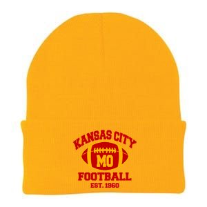 Kansas City MO KC Fooball Mahomes Fan Knit Cap Winter Beanie