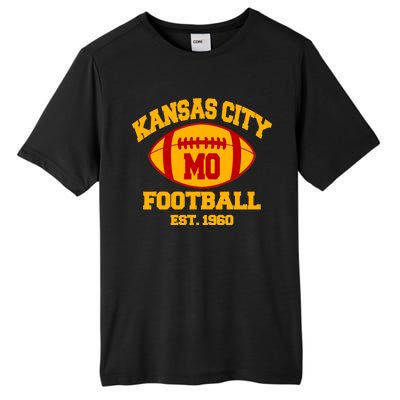 Kansas City MO KC Fooball Mahomes Fan Tall Fusion ChromaSoft Performance T-Shirt