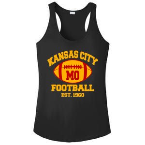 Kansas City MO KC Fooball Mahomes Fan Ladies PosiCharge Competitor Racerback Tank