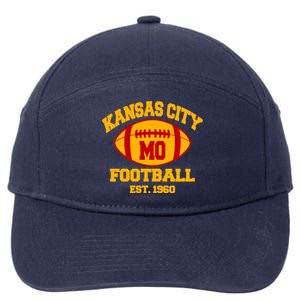 Kansas City MO KC Fooball Mahomes Fan 7-Panel Snapback Hat