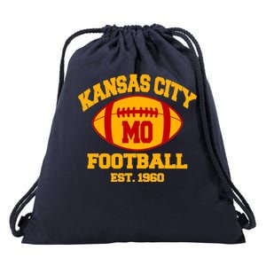 Kansas City MO KC Fooball Mahomes Fan Drawstring Bag