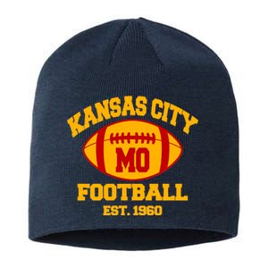 Kansas City MO KC Fooball Mahomes Fan Sustainable Beanie