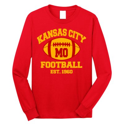 Kansas City MO KC Fooball Mahomes Fan Long Sleeve Shirt