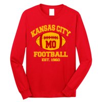 Kansas City MO KC Fooball Mahomes Fan Long Sleeve Shirt