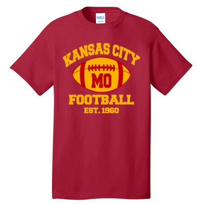 Kansas City MO KC Fooball Mahomes Fan Tall T-Shirt