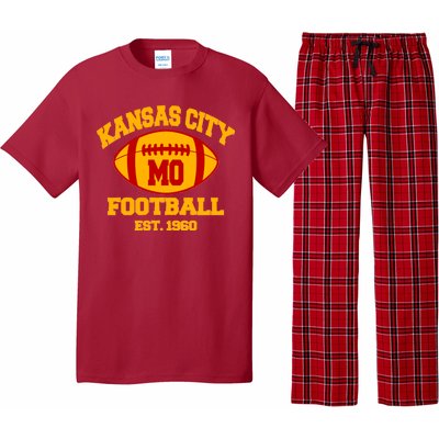 Kansas City MO KC Fooball Mahomes Fan Pajama Set