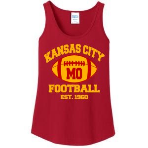 Kansas City MO KC Fooball Mahomes Fan Ladies Essential Tank