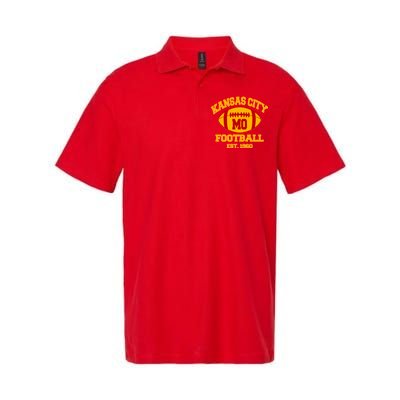 Kansas City MO KC Fooball Mahomes Fan Softstyle Adult Sport Polo