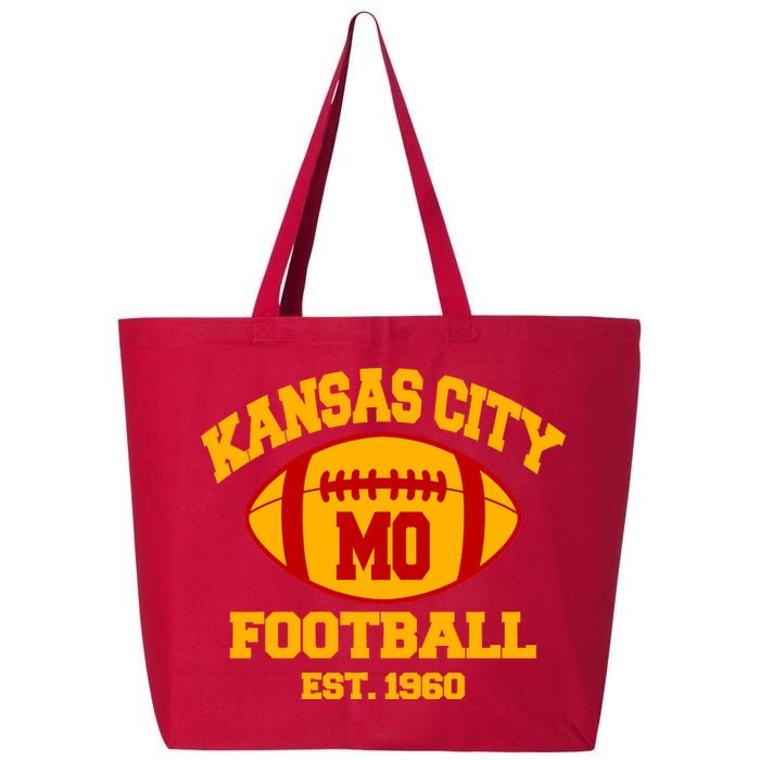 Kansas City MO KC Fooball Mahomes Fan 25L Jumbo Tote