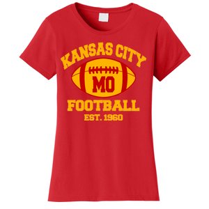 Kansas City MO KC Fooball Mahomes Fan Women's T-Shirt