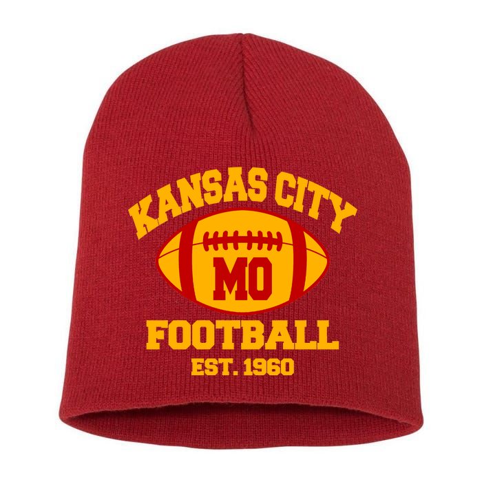 Kansas City MO KC Fooball Mahomes Fan Short Acrylic Beanie