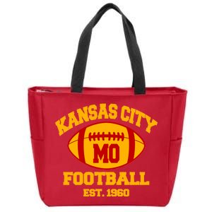 Kansas City MO KC Fooball Mahomes Fan Zip Tote Bag