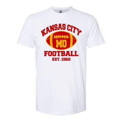 Kansas City MO KC Fooball Mahomes Fan Softstyle® CVC T-Shirt