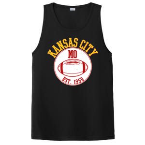 Kansas City MO KC Football EST 1959 Emblem PosiCharge Competitor Tank