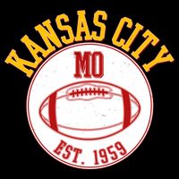Kansas City MO KC Football EST 1959 Emblem Women's Perfect Tri Rocker Tank