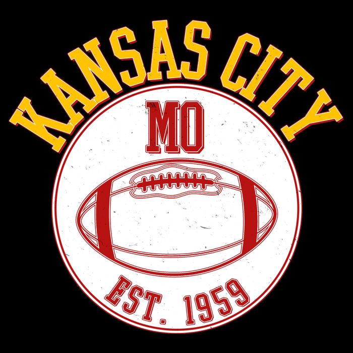 Kansas City MO KC Football EST 1959 Emblem Women's Perfect Tri Rocker Tank