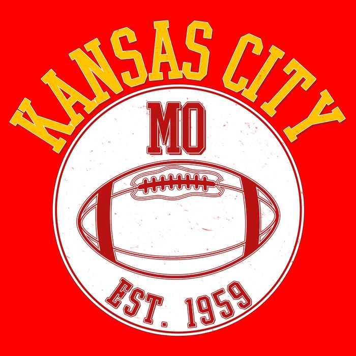 Kansas City MO KC Football EST 1959 Emblem Toddler T-Shirt
