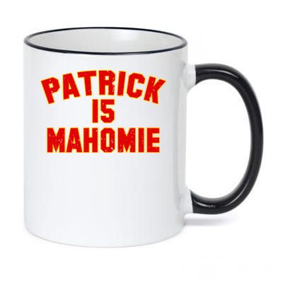 Kansas City Patrick is Mahomie 15 11oz Black Color Changing Mug