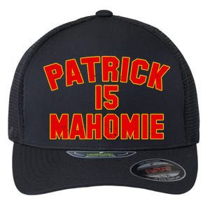 Kansas City Patrick is Mahomie 15 Flexfit Unipanel Trucker Cap