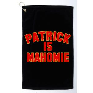 Kansas City Patrick is Mahomie 15 Platinum Collection Golf Towel