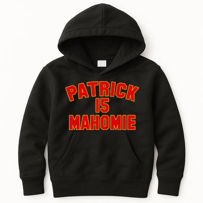 Kansas City Patrick is Mahomie 15 Kids Hoodie