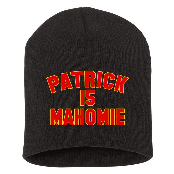 Kansas City Patrick is Mahomie 15 Short Acrylic Beanie