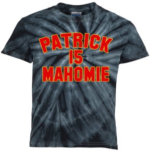 Kansas City Patrick is Mahomie 15 Kids Tie-Dye T-Shirt