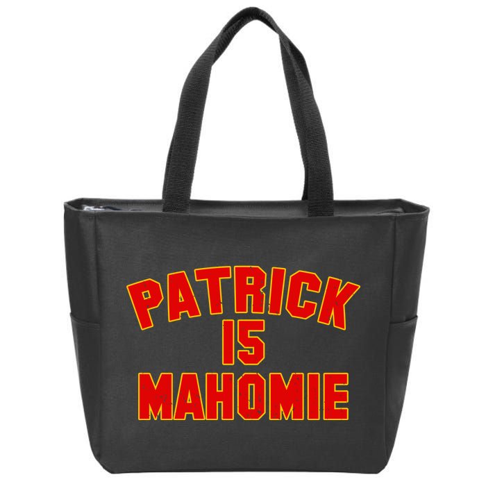 Kansas City Patrick is Mahomie 15 Zip Tote Bag