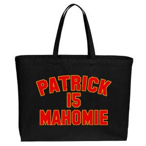 Kansas City Patrick is Mahomie 15 Cotton Canvas Jumbo Tote