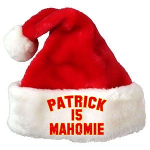 Kansas City Patrick is Mahomie 15 Premium Christmas Santa Hat