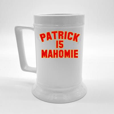 Kansas City Patrick is Mahomie 15 Beer Stein