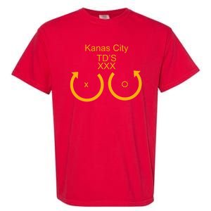 Kansas City TD'S XXX KC Football Fan Garment-Dyed Heavyweight T-Shirt