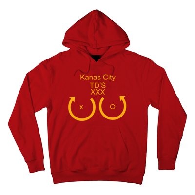 Kansas City TD'S XXX KC Football Fan Hoodie