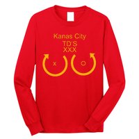 Kansas City TD'S XXX KC Football Fan Long Sleeve Shirt