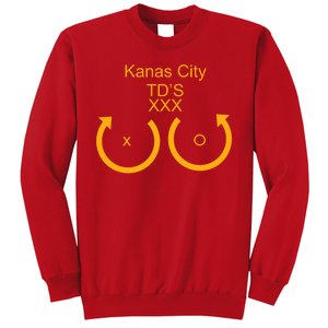 Kansas City TD'S XXX KC Football Fan Sweatshirt