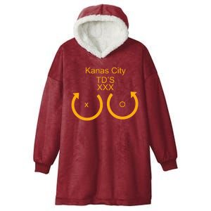 Kansas City TD'S XXX KC Football Fan Hooded Wearable Blanket