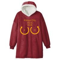 Kansas City TD'S XXX KC Football Fan Hooded Wearable Blanket