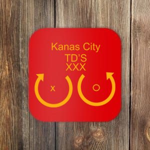 Kansas City TD'S XXX KC Football Fan Coaster