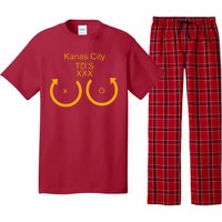 Kansas City TD'S XXX KC Football Fan Pajama Set