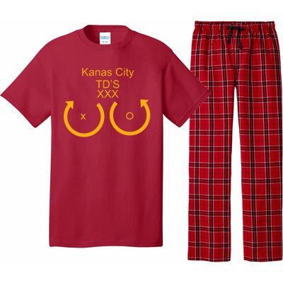 Kansas City TD'S XXX KC Football Fan Pajama Set