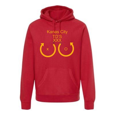 Kansas City TD'S XXX KC Football Fan Premium Hoodie