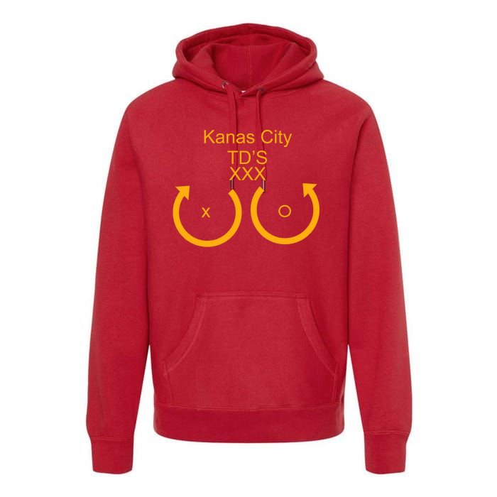 Kansas City TD'S XXX KC Football Fan Premium Hoodie