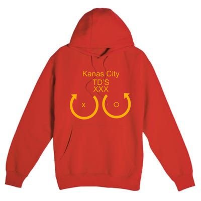 Kansas City TD'S XXX KC Football Fan Premium Pullover Hoodie