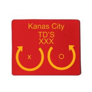 Kansas City TD'S XXX KC Football Fan Mousepad