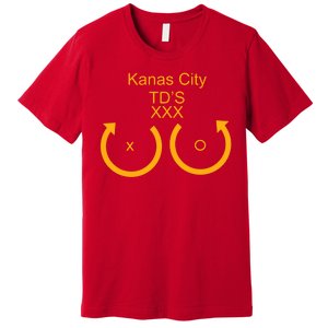 Kansas City TD'S XXX KC Football Fan Premium T-Shirt