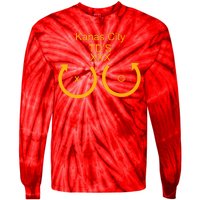 Kansas City TD'S XXX KC Football Fan Tie-Dye Long Sleeve Shirt