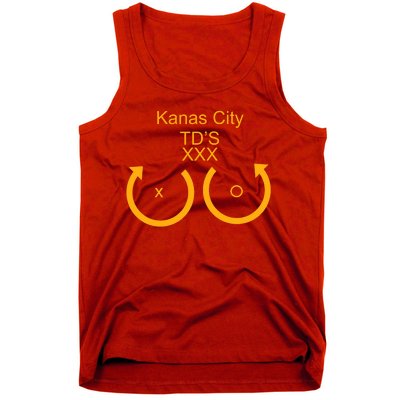 Kansas City TD'S XXX KC Football Fan Tank Top