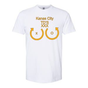 Kansas City TD'S XXX KC Football Fan Softstyle CVC T-Shirt