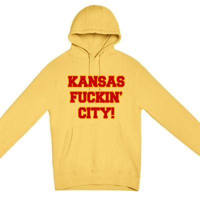 Kansas Fuckin City Premium Pullover Hoodie