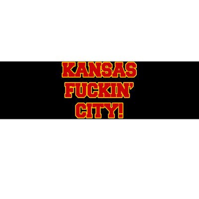 Kansas Fuckin City Bumper Sticker